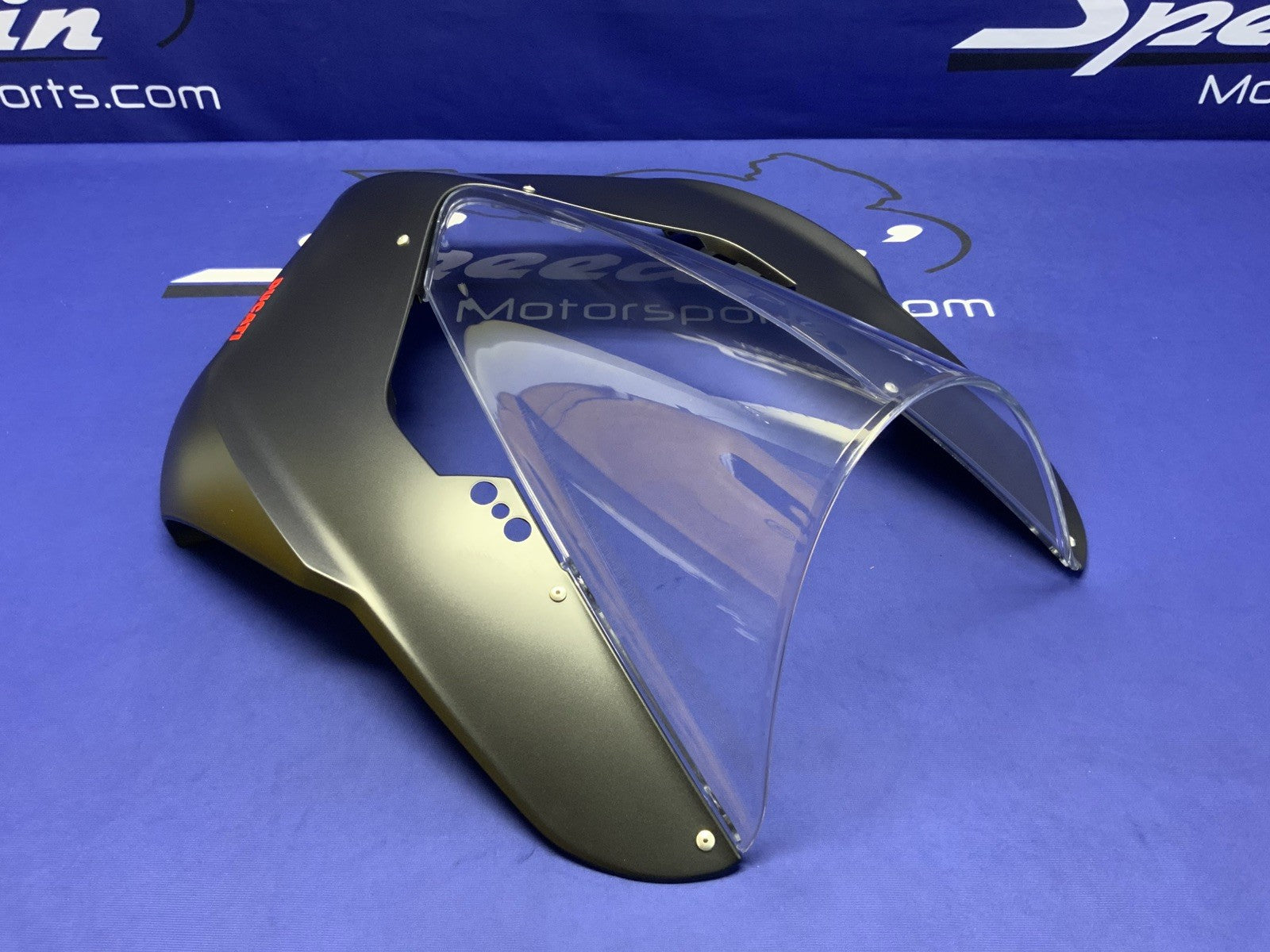 Ducati Front Nose Cowling W/ Windscreen (Black) Panigale V2 20-25 OEM 48114251AS