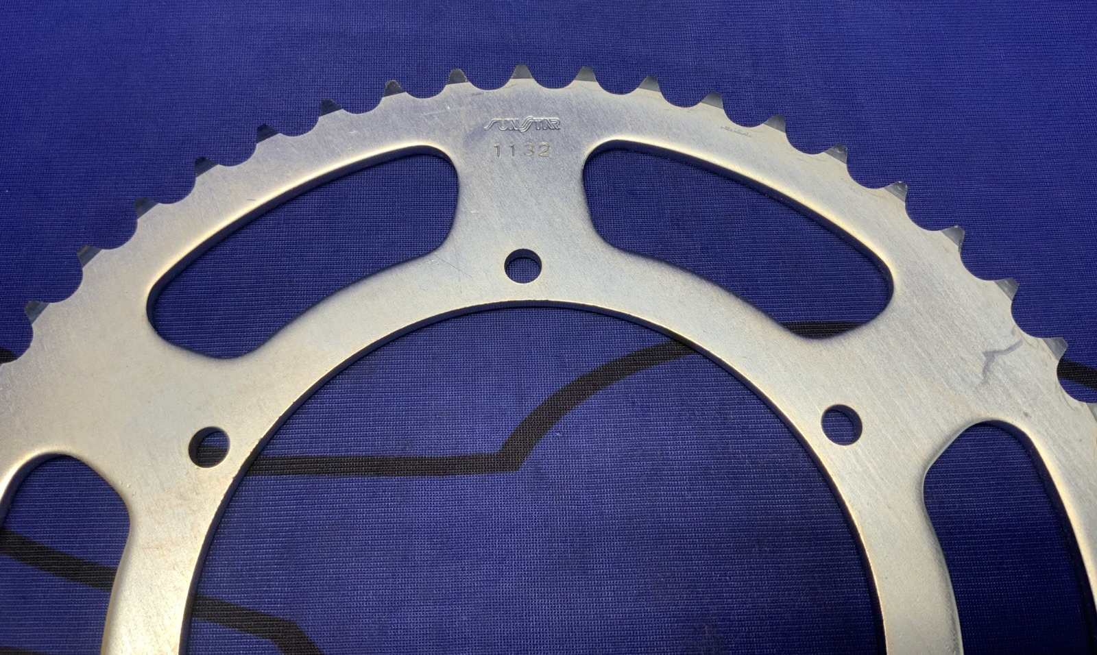 Sunstar Rear Wheel Drive Sprocket Kawasaki KX125/250 1983-1984 K-1132SR