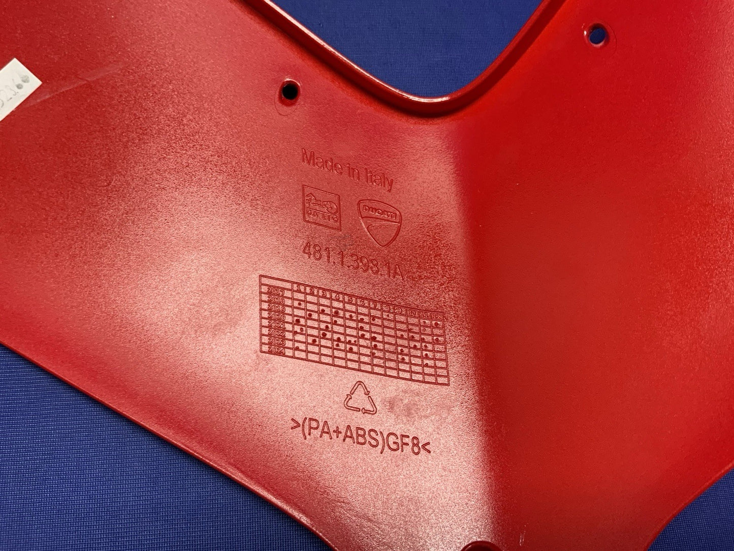 Ducati Front Nose Fairing Red Panigale V2 2020-2025 OEM 48114251AB-1