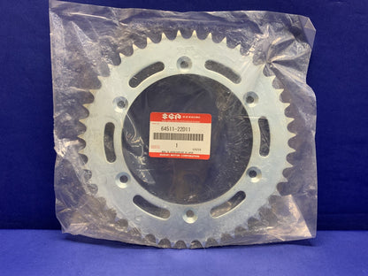Suzuki Rear Sprocket DR350S 1990-1996 520 43 Tooth OEM 64511-22D11