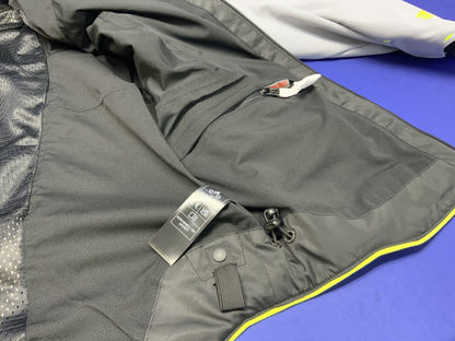 Alpinestars Aerosheel Waterproof Jacket Gray/Yellow Large New 4125007306