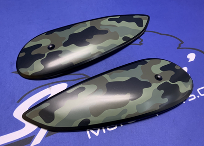 Ducati Tank Cover Set Camoflauge Scrambler 2017-2021 OEM 97380261A
