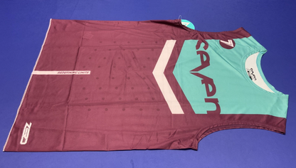 Seven Zero Flite Over Jersey Maroon/ Aqualite (Medium) 2250016625