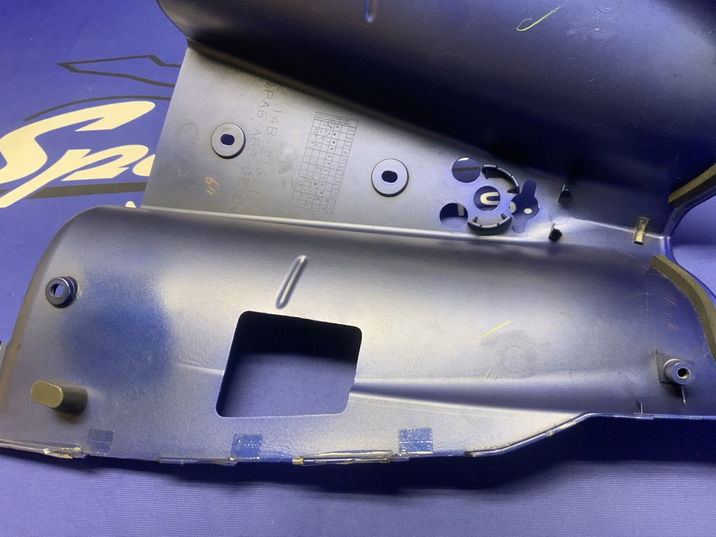 Yamaha Tail Under Fairing (Blue Metallic) R1 2012-2014 OEM 14B-21600-00-P2