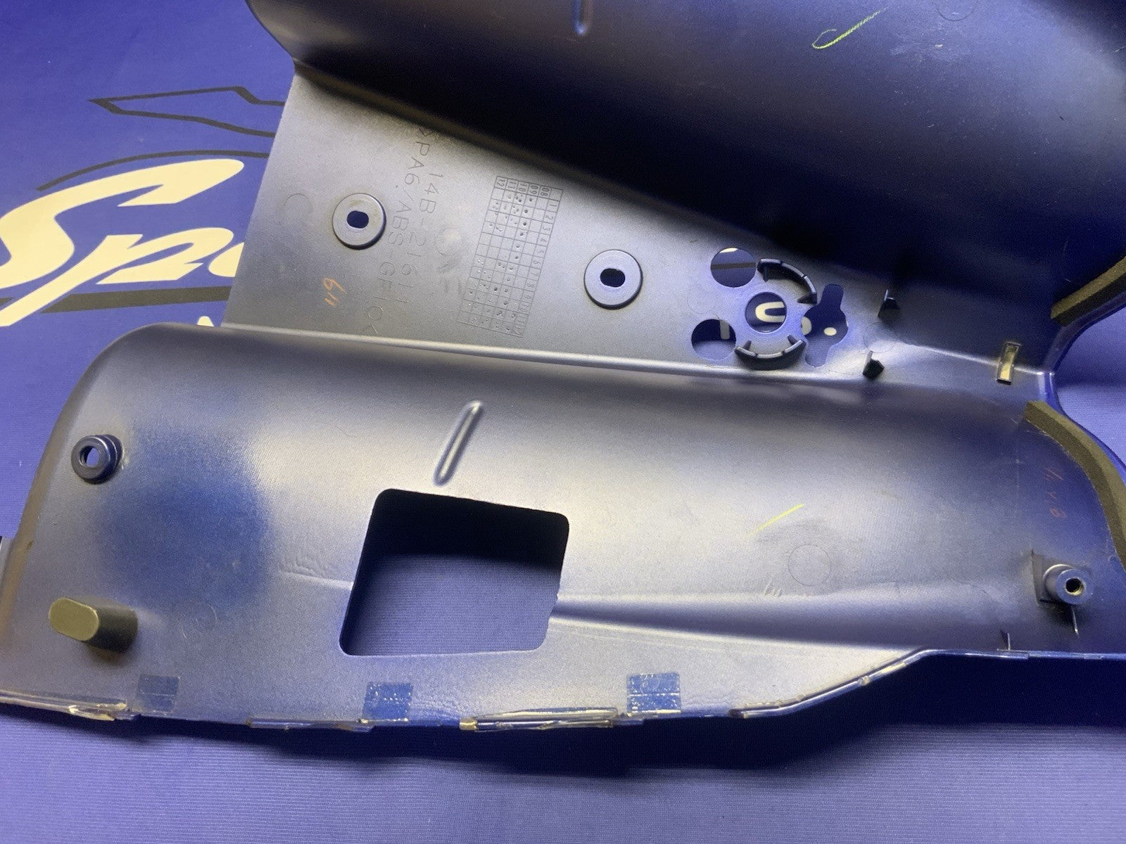 Yamaha Tail Under Fairing (Blue Metallic) R1 2012-2014 OEM 14B-21600-00-P2