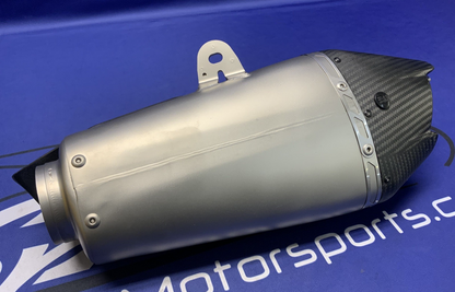 Yoshimura AT2 Slip-On Street Exhaust Muffler 57mm Inlet