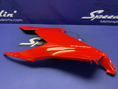 Ducati Left Upper Fairing Red Panigale V2 2020-2025 OEM 4801A871AB-2