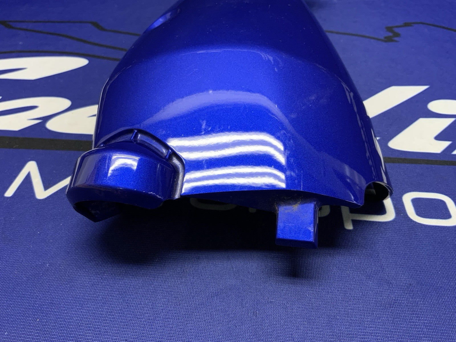 Yamaha Console Panel 2 (Blue Metallic) YZF-R1 2009, 2013 OEM 14B-2837M-00-P4