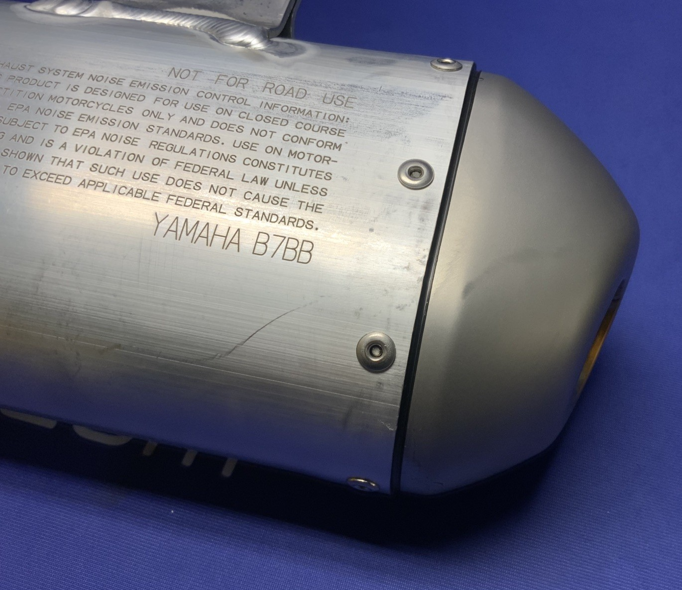 Yamaha Muffler Assembly YZ250FX 2022-2026 OEM B7B-14750-30-00