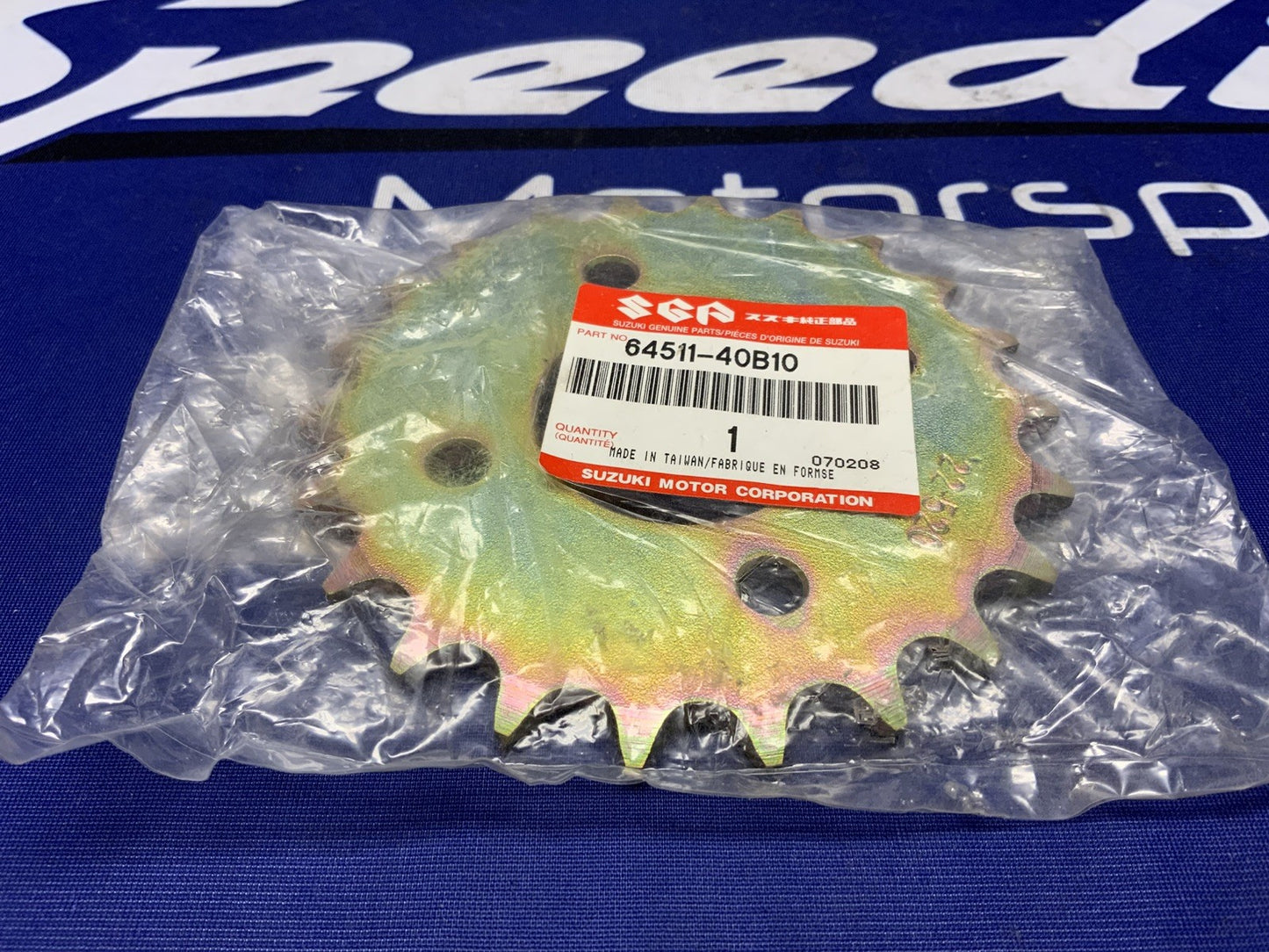 Suzuki Rear Sprocket LT80 Quadsport 1988-2006 OEM 22 Tooth 64511-40B10