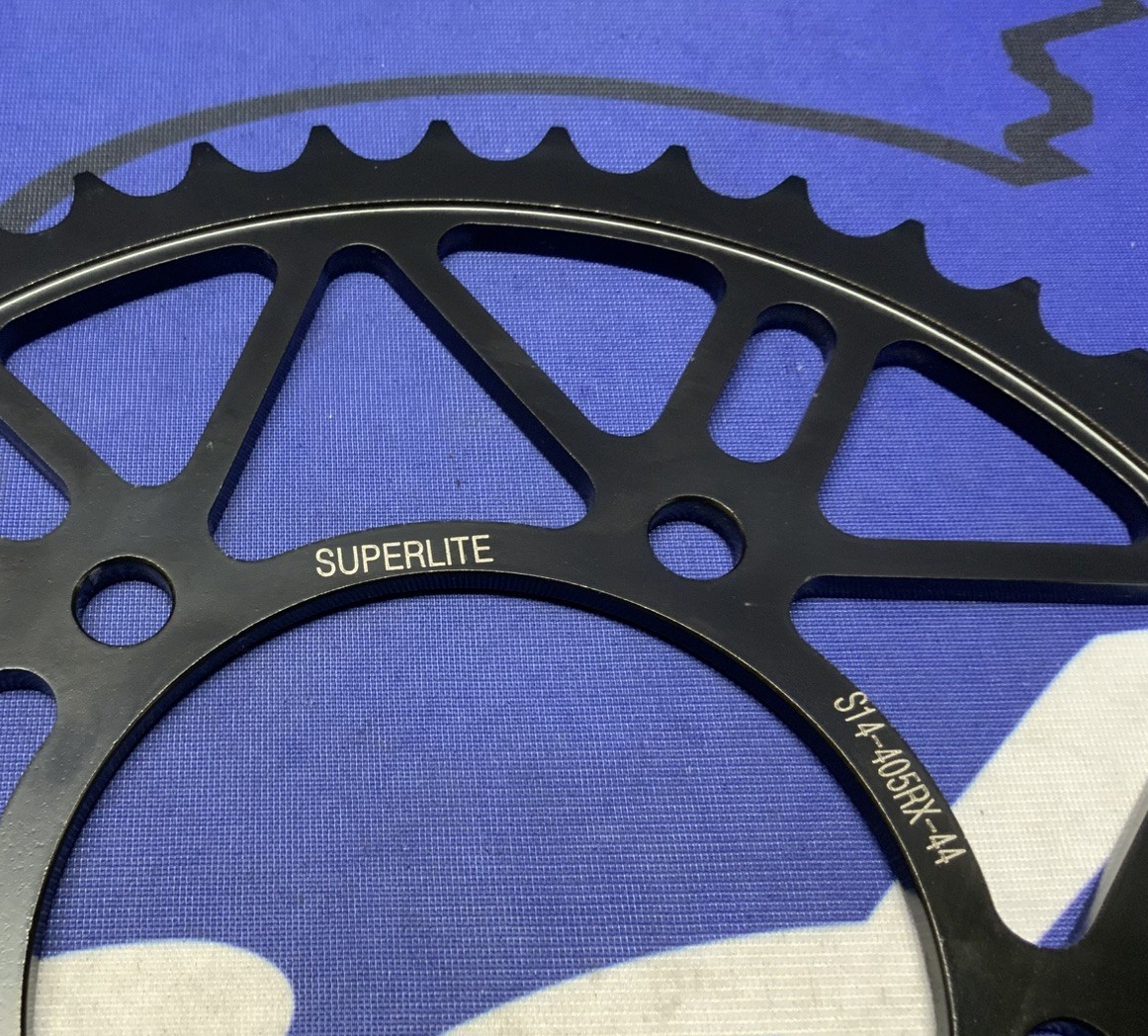 Superlite RSX Series Black Steel Rear Sprocket (44T) SV650 1999-2019 14405RX-44
