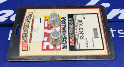 Yoshimura Bar End Kit (Silver) GSX-R 600/750/1000 2004-2007 R-K3100