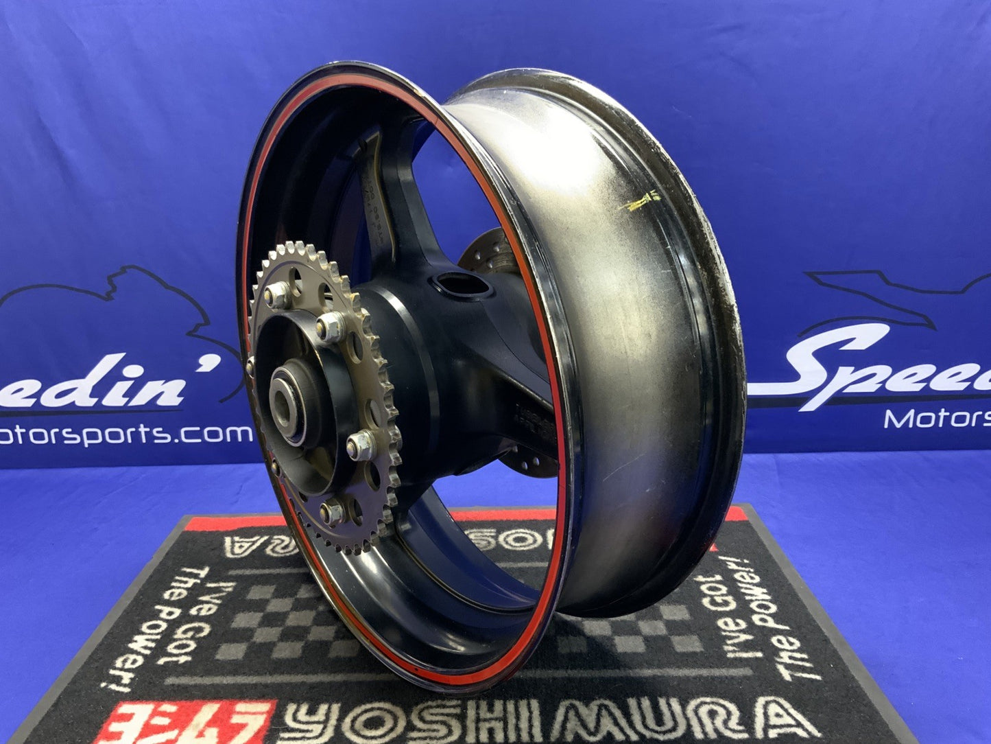 Honda Rear Wheel W/ Cush Drive/Rotor CBR600RR 2007-2013 OEM 42650-MFJ-305ZA