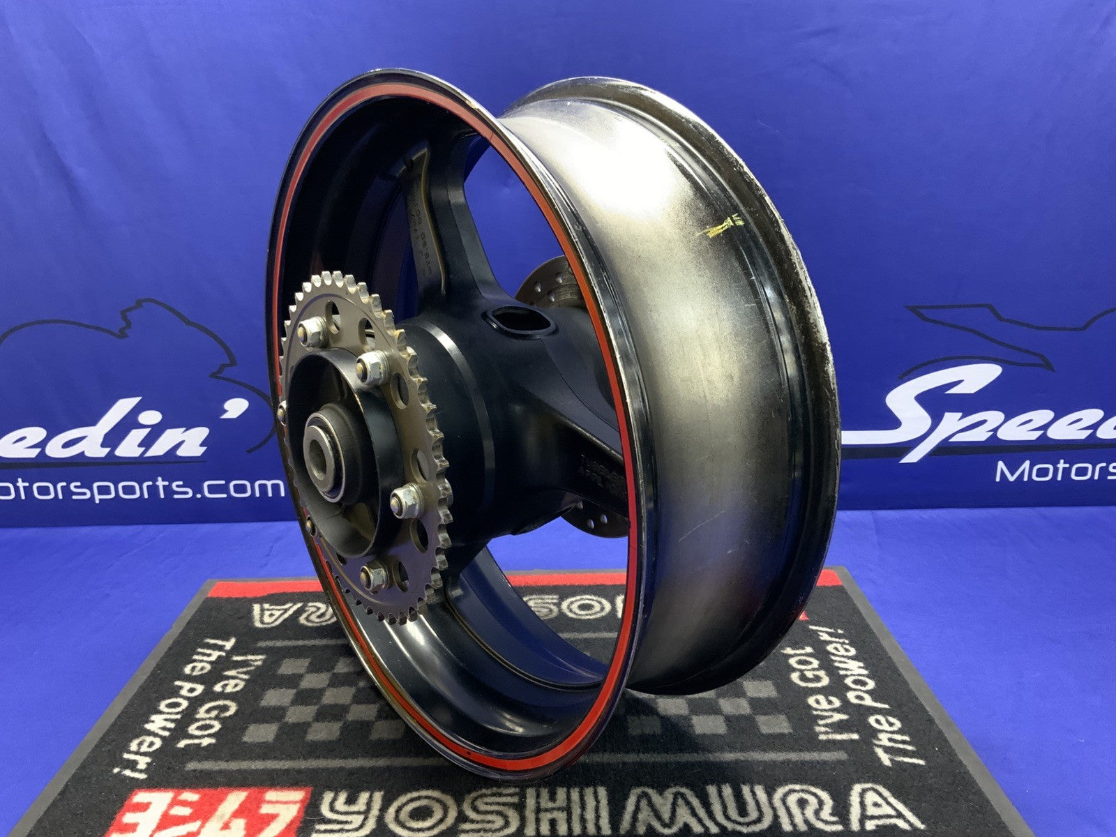 Honda Rear Wheel W/ Cush Drive/Rotor CBR600RR 2007-2013 OEM 42650-MFJ-305ZA