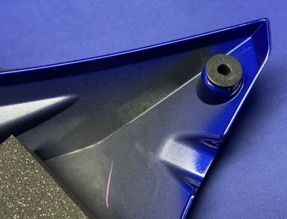 Yamaha Right Upper Fairing (Blue) YZF-R6 2017-2024 OEM BN6-2117W-00-P0