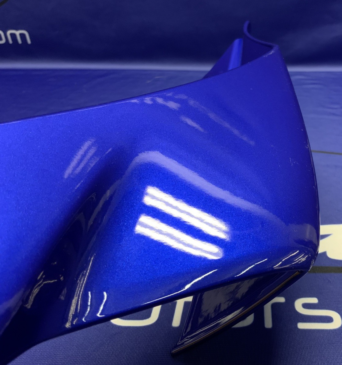 Yamaha Right Tail Fairing (Blue) YZF-R7 2022-2025 OEM BEB-21721-00-P0