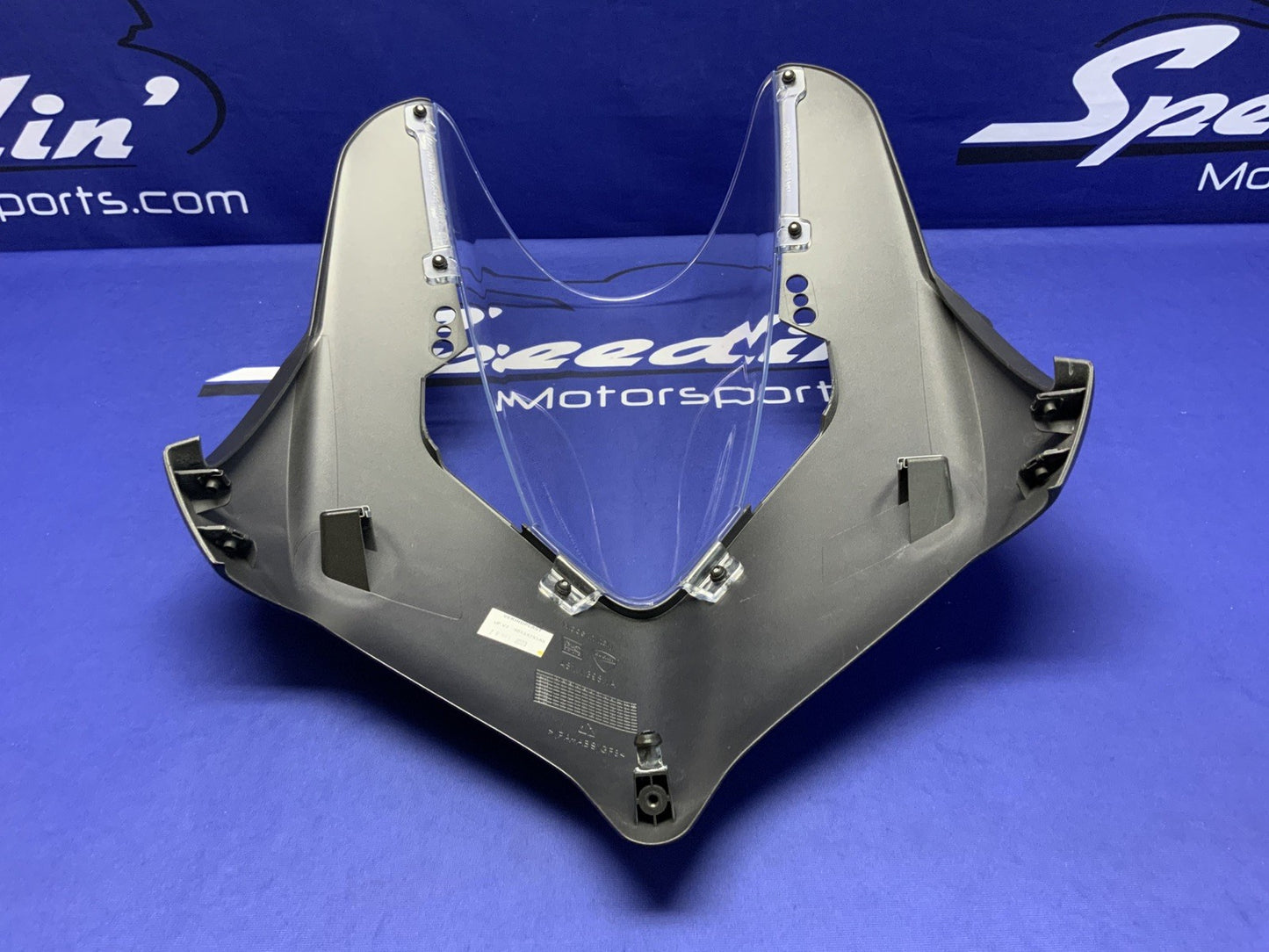 Ducati Front Nose Cowling W/ Windscreen (Black) Panigale V2 20-25 OEM 48114251AS