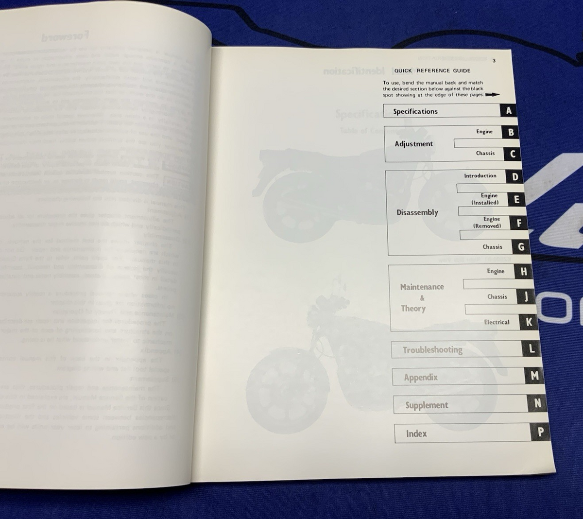 Kawasaki KZ400/500/550 Service Manual 1979-1980 OEM 99924-1018-02