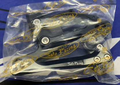 Sato Racing Rear Set Assembly Panigale V4 2018-2021 D-V418RS-BK