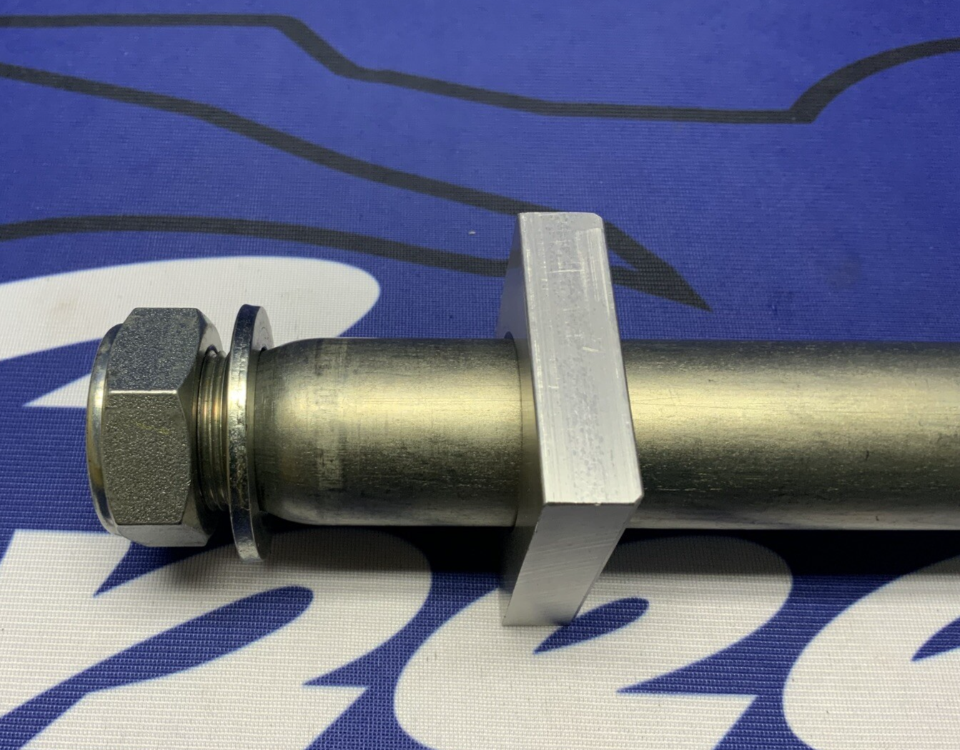 Yamaha Rear Axle W/ Chain Adjuster Set YZF-R6 2017-2024 OEM 4XV-25381-10-00