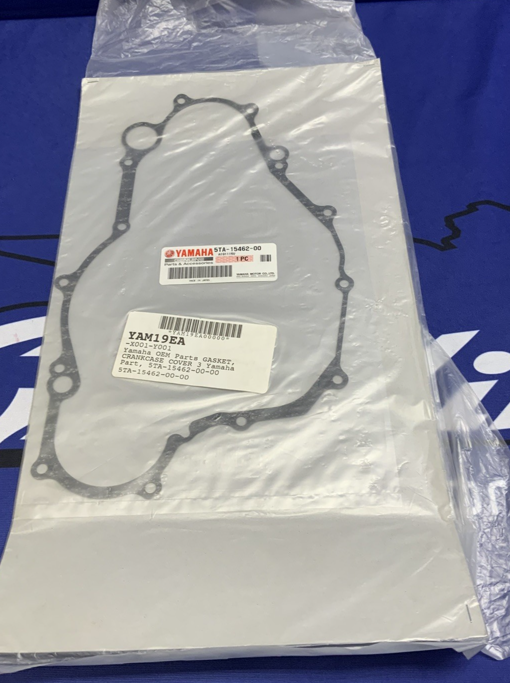 Yamaha Inner Clutch Cover Gasket YFZ450 04-13 OEM 5TA-15462-00