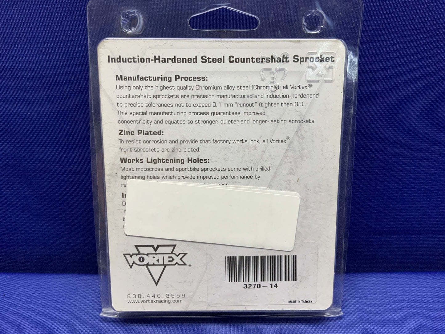 Vortex Racing Front Sprocket (Several Models) 520 14 Tooth 3270-14