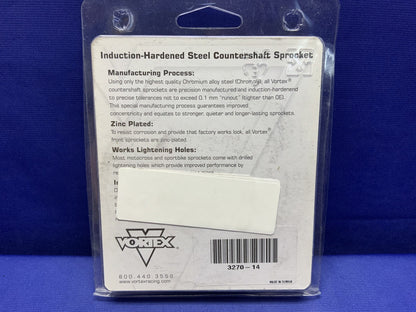 Vortex Racing Front Sprocket (Several Models) 520 14 Tooth 3270-14