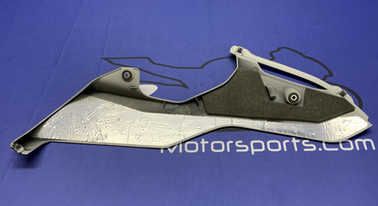 Yamaha Left Lower Fairing (Gray) YZF-R6 2017-2024 OEM BN6-28385-00-P4