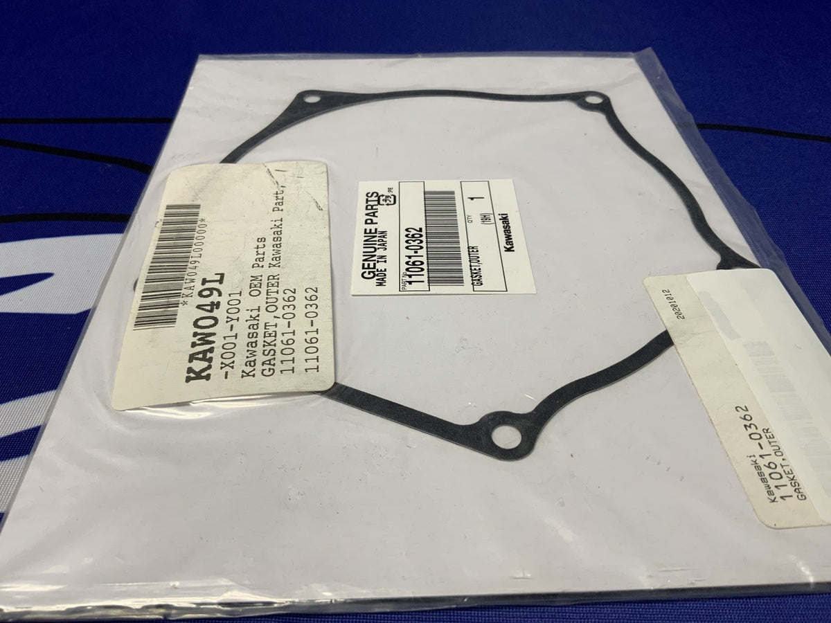 Kawasaki Outer Clutch Cover Gasket KX250F 2009-2016 OEM 11061-0362