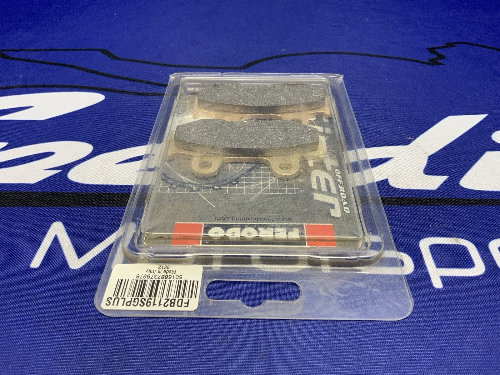 Ferodo Off-Road Sinter Grip Brake Pads Yamaha YFZ-450 2006-2019 FDB2119SG