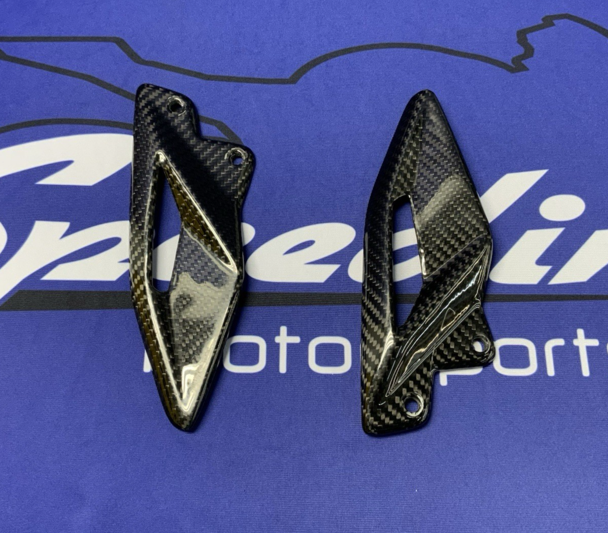 RPM Carbon Heel Guards (Carbon Fiber)Street Triple765 RS 2020-2023 TRI765-05-G-T