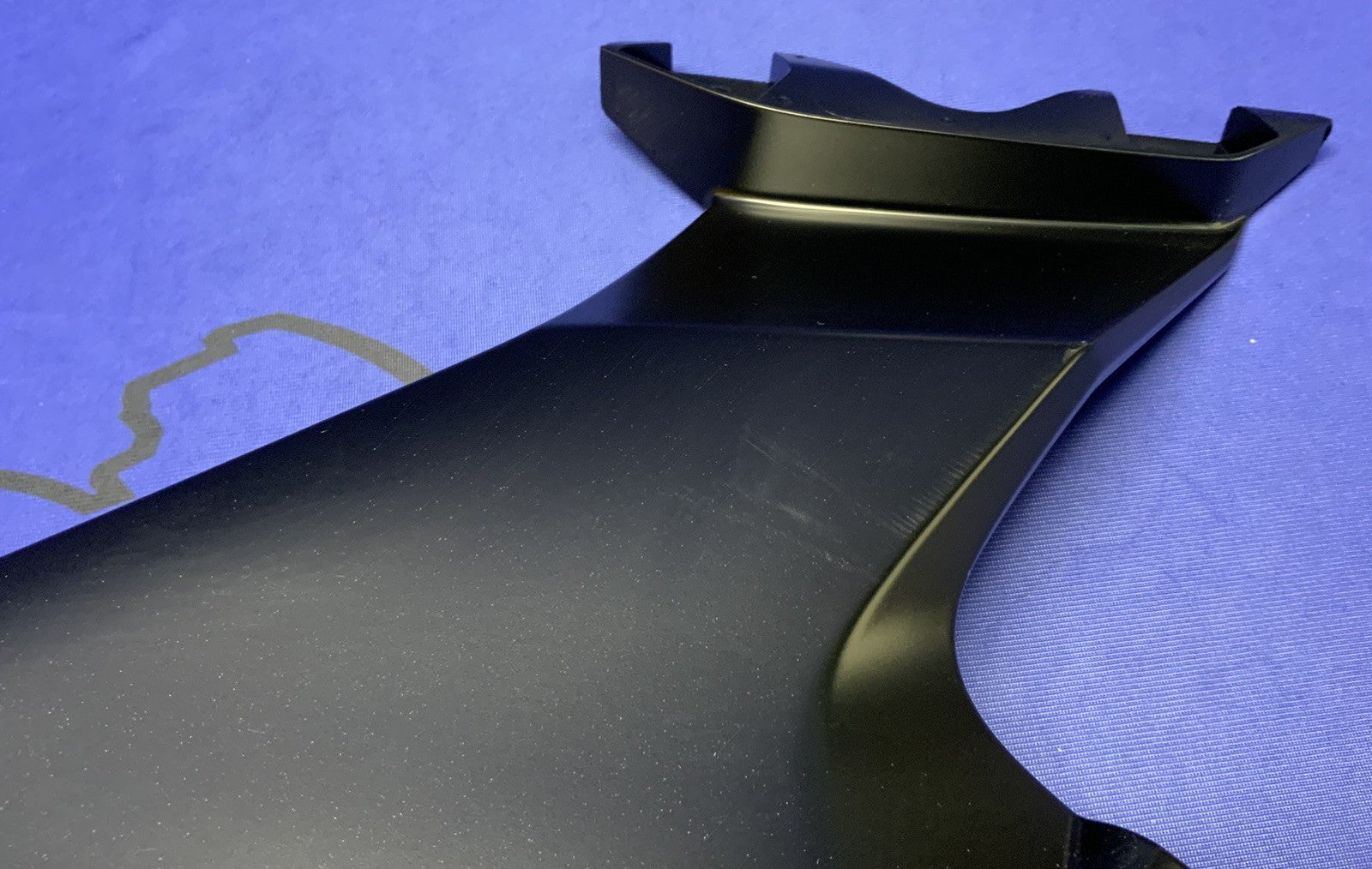 Yamaha Right Upper Fairing (Raven Black) YZF-R6 2017-2026 OEM BN6-2117W-00-P1-3