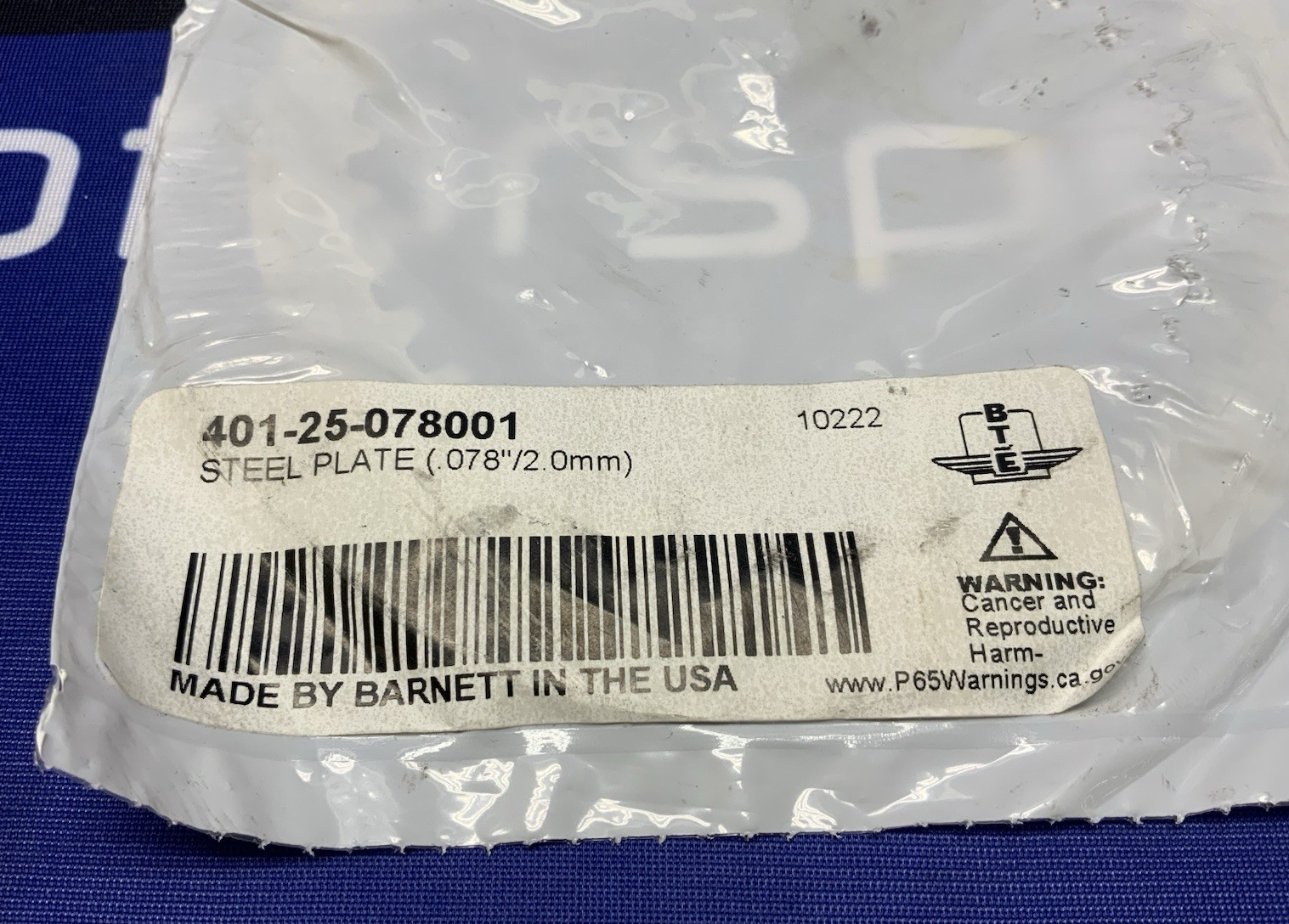Barnett Steel Clutch Drive Plate 2MM S1000RR 2010-2018 401-25-078001