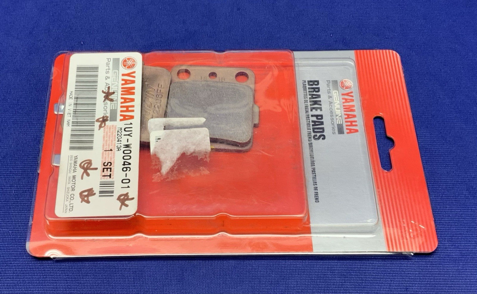 Yamaha Rear Brake Pads Banshee 1988-2006 OEM 1UY-WOO46-01-00