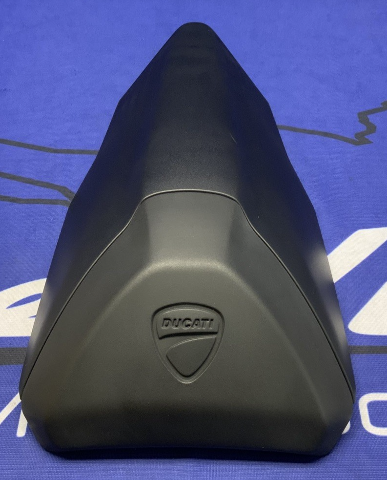 Ducati Passenger Seat Cover (Arctic White Silk) Panigale 959 16-19 OEM 97180331A