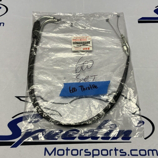 Suzuki Throttle Cable Assy 1 & 2 GSXR 600/750 11-25 OEM 58300-14J11, 58300-14J01