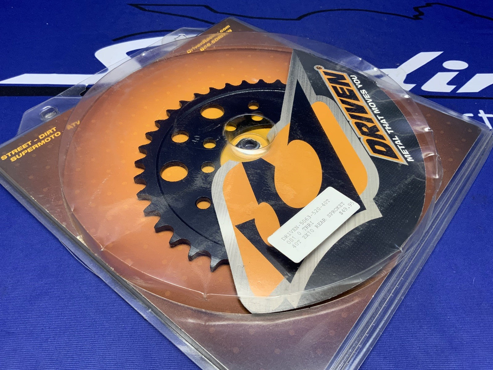 Driven Racing Rear Sprocket Kawasaki 520 40 Tooth 5063-520-40T