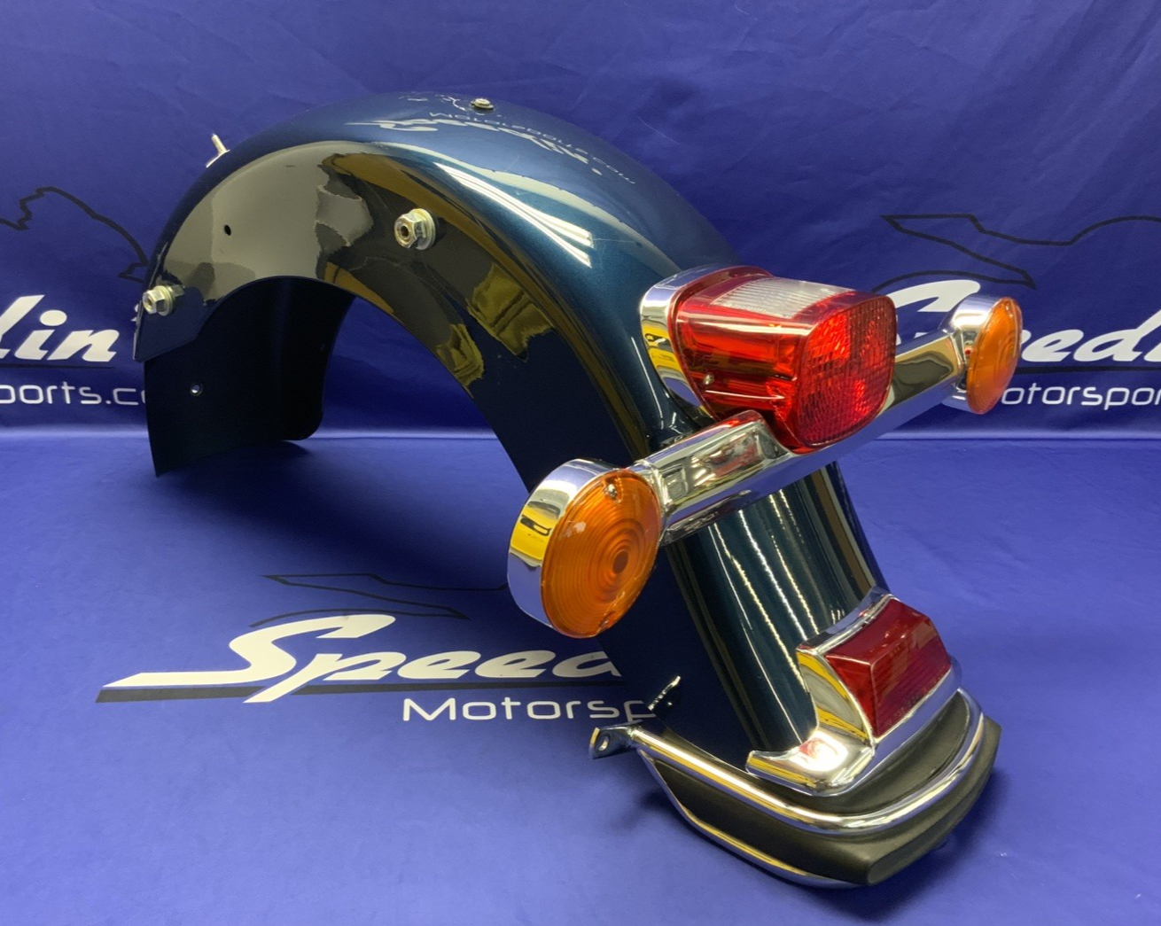 Harley Davidson Rear Fender (Luxury Blue) W/Lamps Electra Glide 97-03 59579-01XE