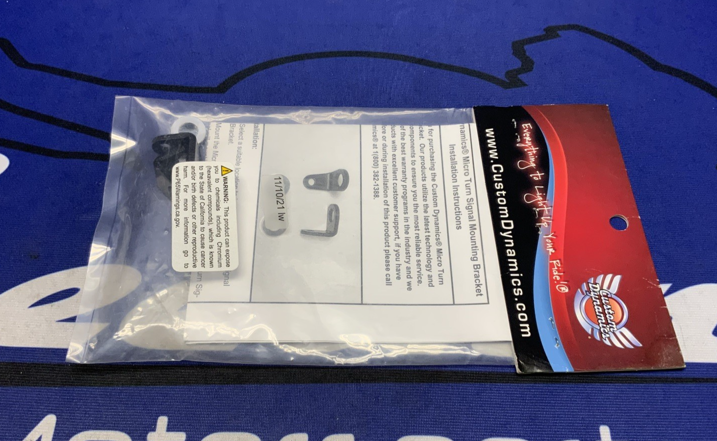 Custom Dynamics CD Micro Turn Signal Mount 20402715