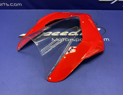 Ducati Front Nose Fairing W/Windscreen (Red) Panigale V2 20-25 OEM 48114251AB