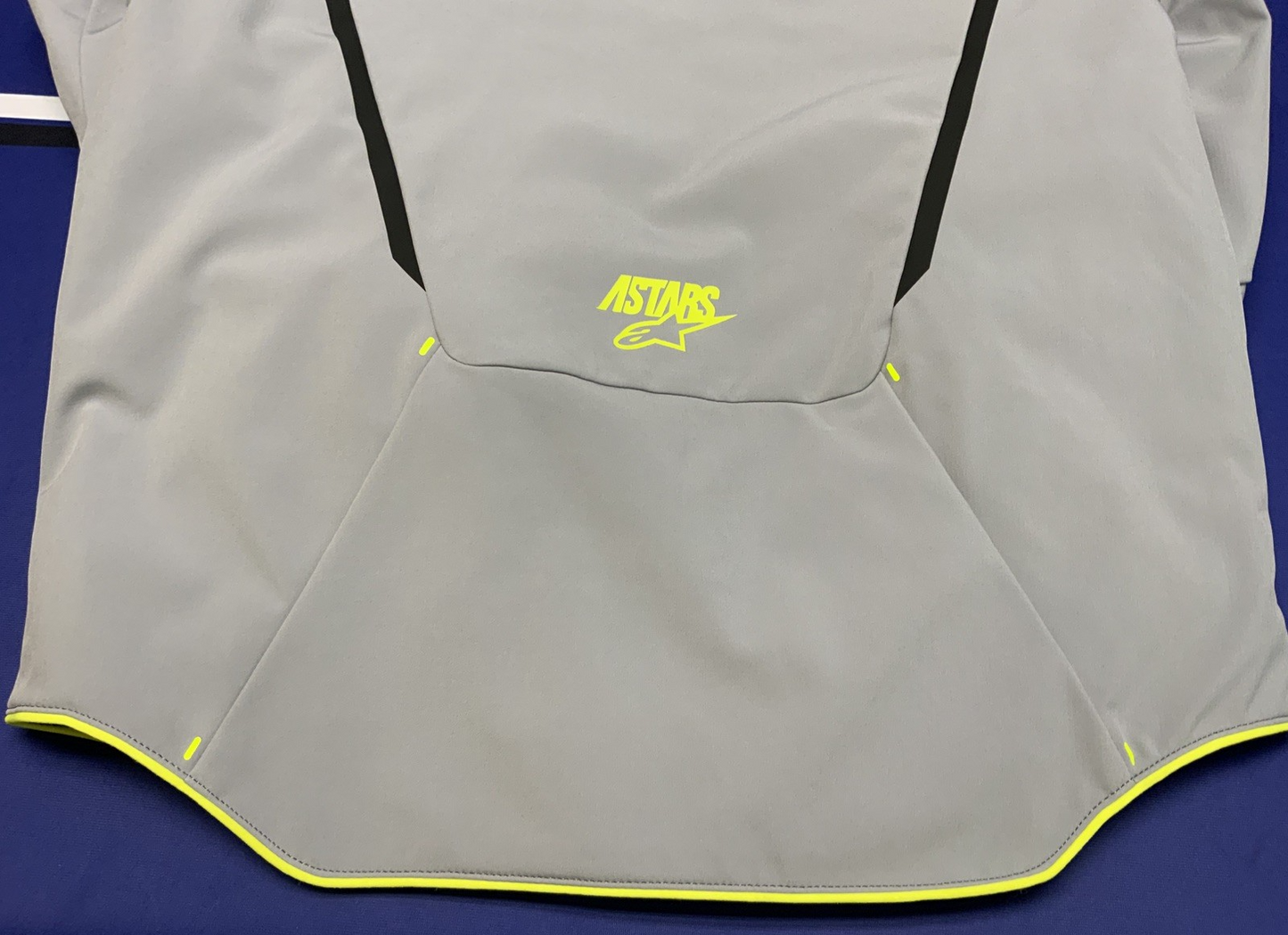 Alpinestars Aerosheel Waterproof Jacket Gray/Yellow Large New 4125007306