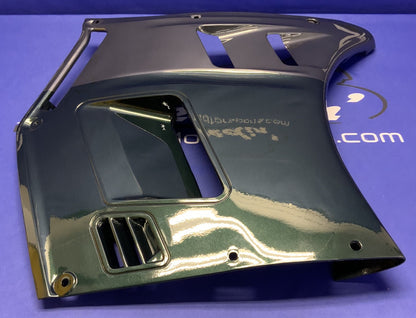 Kawasaki Left Side Fairing (Green/Grey) ZG1000 1997-1998 OEM 55028-1154-3H