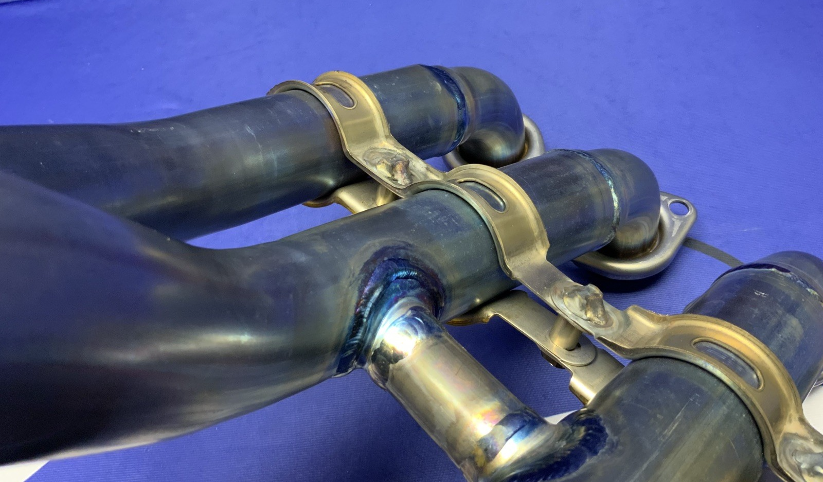 Kawasaki Exhaust Manifold (Titanium) ZX-10R/RR 2021-2025 OEM 39178-0390
