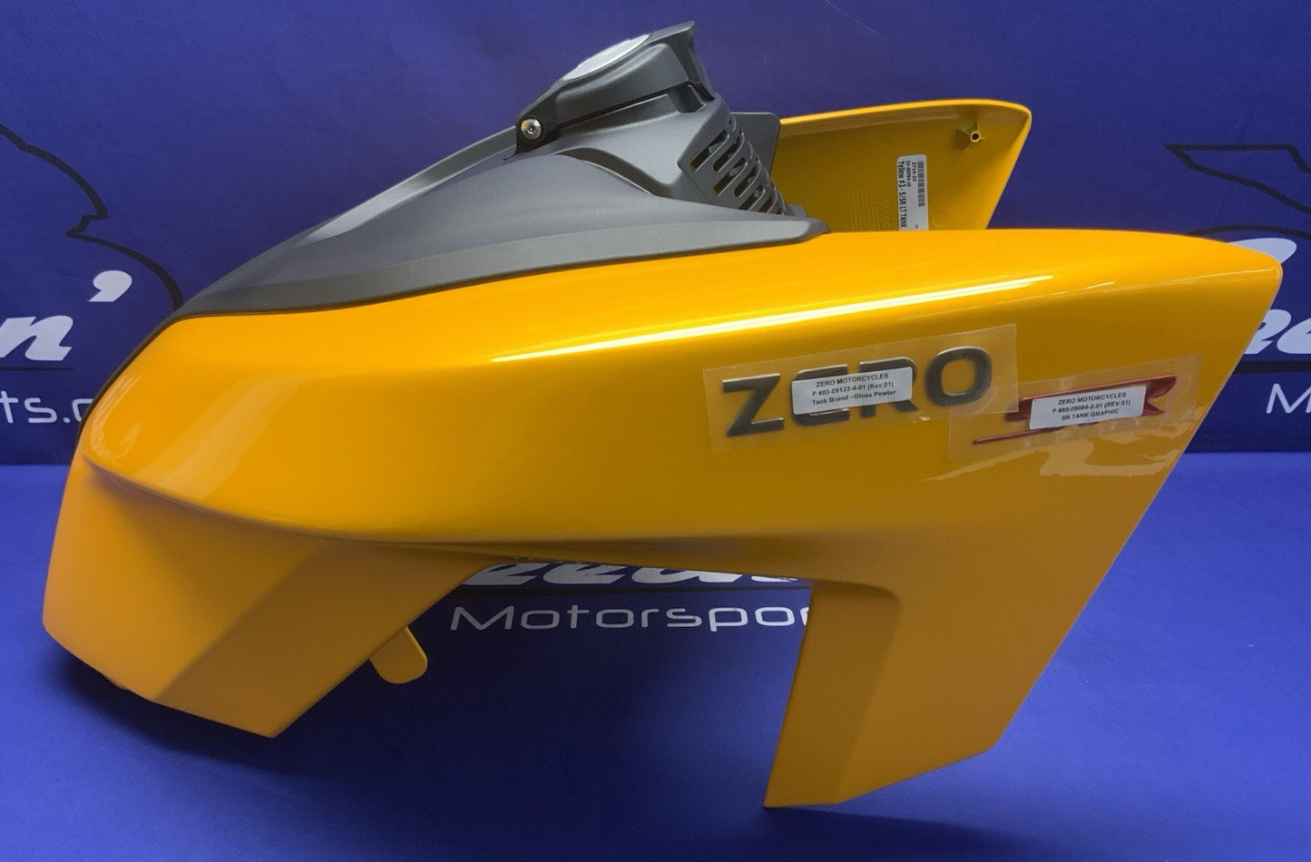 Zero Charge Tank Cover (Yellow with Black) SR 2017 24-08296-10
