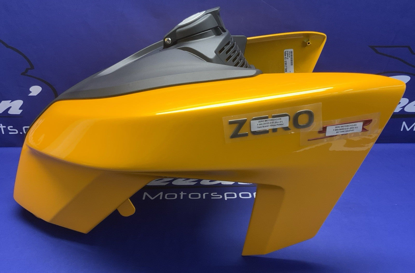 Zero Charge Tank Cover (Yellow with Black) SR 2017 24-08296-10