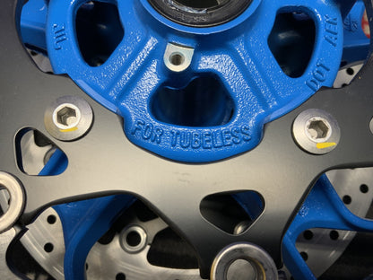 Suzuki Front Wheel W/ Rotors (Blue) GSX-8R 2024-2026 OEM 54111-25L00-QZB