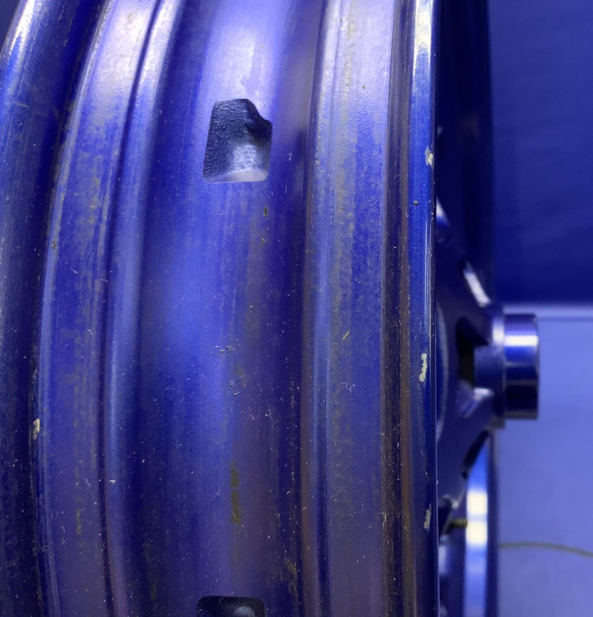 Yamaha Front Wheel Assembly (Blue) YZF-R3 2021-2026 OEM BS7-F5168-10-P0