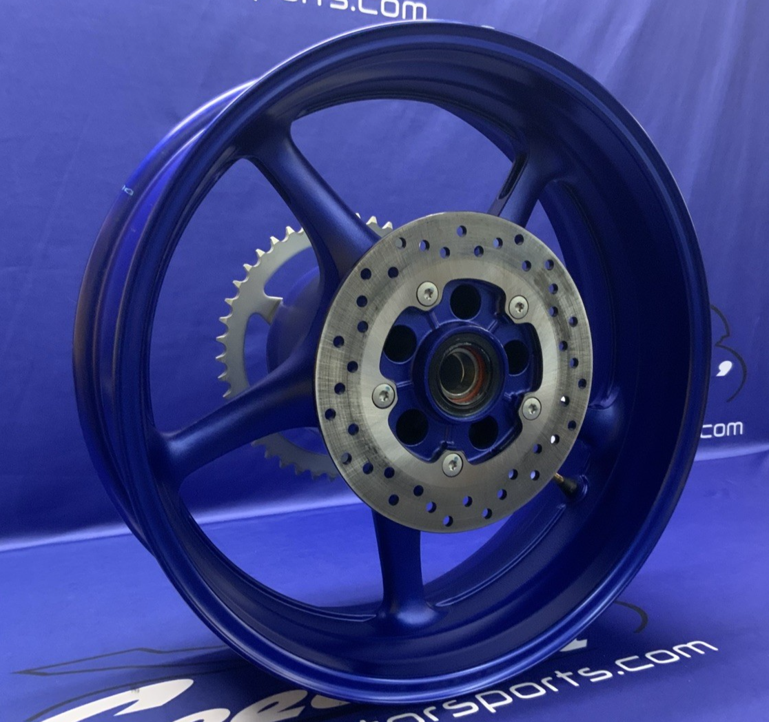 Yamaha Rear Wheel Assembly (Blue) YZF-R6 2008-2016 OEM 5SL-25338-00-P3