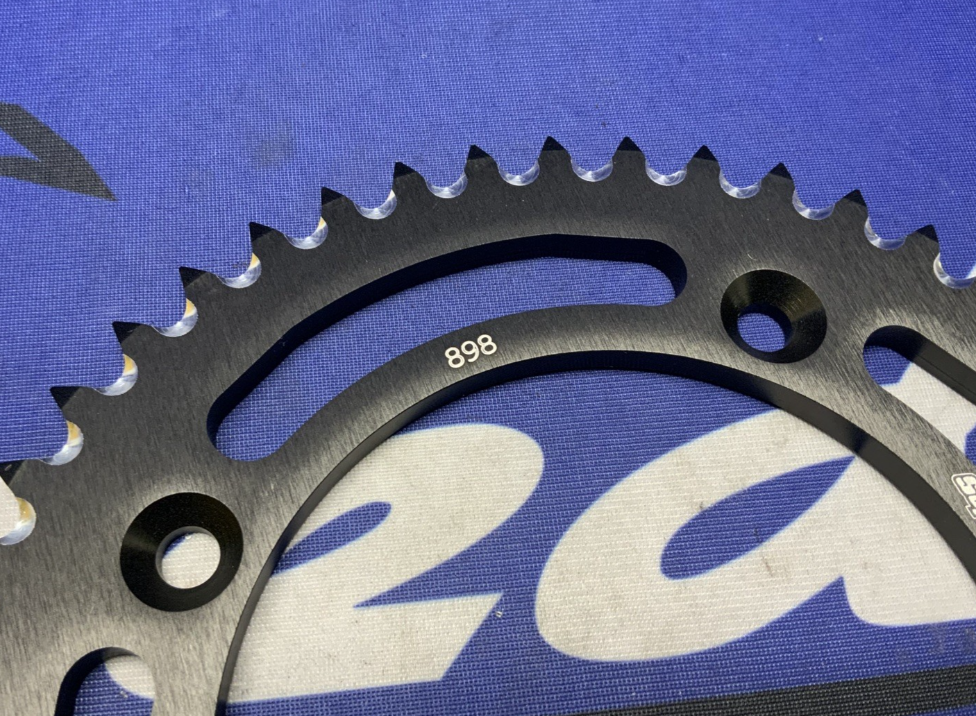 Supersprox Rear Sprocket Aluminum 46T (Black) 85SX 2003-2022 RAL-898-46-BLK