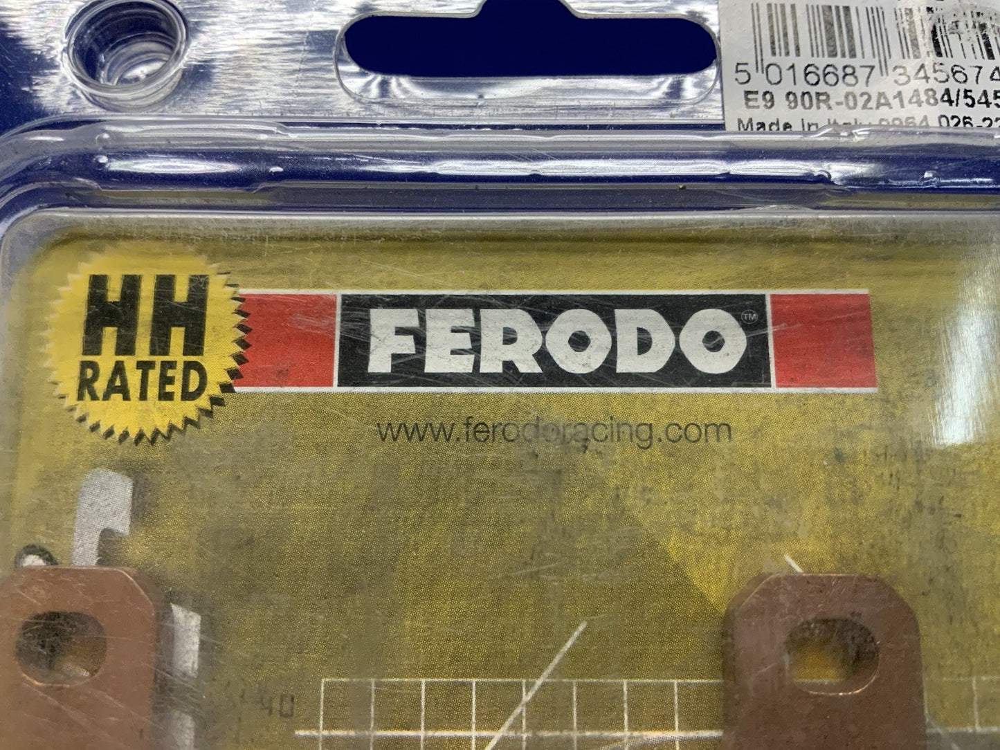 Ferodo Road Sinter Grip Brake Pads Suzuki GSXR600/750 2004-2026 FDB2178ST